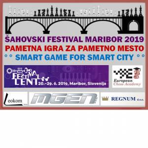 Maribor Chess Festival 2019 - SMART GAME FOR SMART CITY