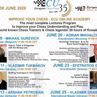 Lectures program “Improve Your Chess” with leading Chess Trainers worldwide